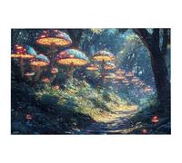 Jigsaw Puzzles for Adults 5000 Piece, 5000 Piece Mushroom Jigsaw Puzzles for Adults, Challenging Mystery Jigsaws for the Whole Family, Wooden Puzzle for Home Decor, Gifts for Women and Men, -8172
