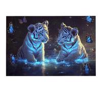 Jigsaw Puzzles for Adults 5000 Piece, 5000 Piece Tiger Jigsaw Puzzles for Adults, Challenging Fantasy Jigsaws for the Whole Family, Wooden Puzzle for Home Decor, Gifts for Women, Gifts for Men, -7306