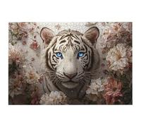 Jigsaw Puzzles for Adults 5000 Piece, 5000 Piece Tiger Jigsaw Puzzles for Adults, Challenging Weeds Jigsaws for the Whole Family, Wooden Puzzle for Home Decor, Gifts for Women, Gifts for Men, -8392