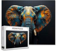 Jigsaw Puzzles for Adults 5000 Piece animal Difficult Impossible Puzzle Educational Games Improve Memory Stress Reliever with Poster Included Compact Box the any Occasion or Holiday O-4
