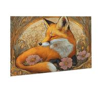 Jigsaw Puzzles for Adults 5000 Piece Animal Jigsaw Puzzle-Colourful, Challenging Game/Brainteasing Adult Jigsaws, The Whole 3D Jigsaw Gifts for Women, Men Beautiful Decoration-Fox fr0-876