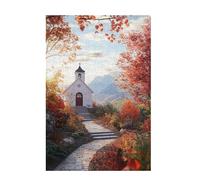 Jigsaw Puzzles for Adults 5000 Piece Autumn Large Puzzle Mountain, Difficult Challenging Family Games for The Whole for Women, Wooden Jigsaws with Gift Box Packaging, Gifts for Women 105x156cm D-1271