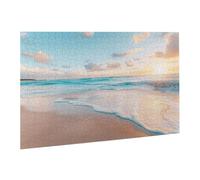 Jigsaw Puzzles for Adults 5000 Piece Beach Jigsaw Puzzle-Colourful, Challenging Game/Brainteasing Adult Jigsaws, The Whole 3D Jigsaw Gifts for Women, Men Beautiful Decoration-Sunset fr0-532