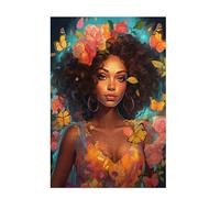 Jigsaw Puzzles for Adults 5000 Piece Butterfly Large Puzzle Woman, Difficult Challenging Family Games for The Whole for Women, Wooden Jigsaws with Gift Box Packaging, Gifts for Women 105x156cm D-1681