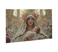 Jigsaw Puzzles for Adults 5000 Piece Child Jigsaw Puzzle-Colourful, Challenging Game/Brainteasing Adult Jigsaws, The Whole 3D Jigsaw Gifts for Women, Men Beautiful Decoration-Holy Mother fr0-840