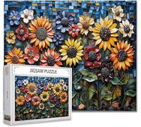 Jigsaw Puzzles for Adults 5000 Piece color Difficult Impossible Puzzle Educational Games Improve Memory Stress Reliever with Poster Included Compact Box the any Occasion or Holiday L-0