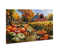 Jigsaw Puzzles for Adults 5000 Piece Farmhouse Jigsaw Puzzle-Colourful, Challenging Game/Brainteasing Adult Jigsaws, The Whole 3D Jigsaw Gifts for Women, Men Beautiful Decoration-Pastoral fr0-426