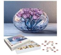 Jigsaw Puzzles for Adults 5000 Piece, Flower Jigsaw Puzzles for Adults, Dream Jigsaws 5000 Pieces with Box, Wooden Puzzle Challenging Game for the Whole for Women, Men, Wooden Puzzle for Gifts H-1919