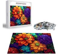 Jigsaw Puzzles for Adults 5000 Piece, Flower Jigsaw Puzzles for Adults, Plant Jigsaws 5000 Pieces with Box, Wooden Puzzle Challenging Game for the Whole for Women, Men, Wooden Puzzle for Gifts B-917