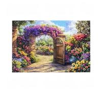 Jigsaw Puzzles for Adults 5000 Piece Flower Large Puzzle Garden, Difficult Challenging Family Games for The Whole for Women, Wooden Jigsaws with Gift Box Packaging, Gifts for Women 105x156cm D-314