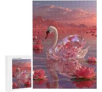 Jigsaw Puzzles for Adults 5000 Piece Flower Swan, 5000 Piece Jigsaw Puzzles for Adults, Educational Game jigsaw puzzle 62 x 42 inches Suitable for Decompression and Room Wall Decor Gifts PjY3347 4-2