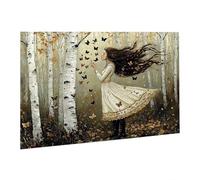 Jigsaw Puzzles for Adults 5000 Piece Forest Jigsaw Puzzle-Colourful, Challenging Game/Brainteasing Adult Jigsaws, The Whole 3D Jigsaw Gifts for Women, Men Beautiful Decoration-Girl fr0-389