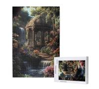 Jigsaw Puzzles for Adults 5000 Piece Garden Jigsaw Puzzles for Adults with Gift Box 105x156 cm, Wooden Puzzle Plant Challenging Puzzle Games Home Decoration, for The Whole Family,p1817t