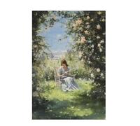 Jigsaw Puzzles for Adults 5000 Piece Girl Large Puzzle Garden, Difficult Challenging Family Games for The Whole for Women, Wooden Jigsaws with Gift Box Packaging, Gifts for Women 105x156cm D-1637