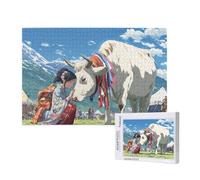 Jigsaw Puzzles for Adults 5000 Piece Highland Cattle Jigsaw Puzzles for Adults with Gift Box 105x156cm,Wooden Puzzle Girl Challenging Puzzle Games Home Decoration,Gifts for The Whole Family,p428t