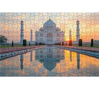 Jigsaw Puzzles for Adults 5000 Piece Jigsaw Puzzles for Adults Taj Mahal Creative Puzzle for Family Educational Games Home Decoration Gifts for Women DIY Puzzle Home Decor Theme: Landscape RXPT-10108