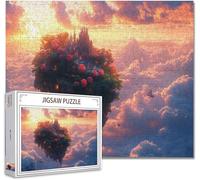 Jigsaw Puzzles for Adults 5000 Piece landscape Difficult Impossible Puzzle Educational Games Improve Memory Stress Reliever with Poster Included Compact Box any Occasion or Holiday A-5