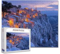 Jigsaw Puzzles for Adults 5000 Piece landscape Difficult Impossible Puzzle Educational Games Improve Memory Stress Reliever with Poster Included Compact Box any Occasion or Holiday E-1