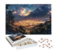 Jigsaw Puzzles for Adults 5000 Piece, Landscape Jigsaw Puzzles for Adults, City Jigsaws 5000 Pieces with Box, Wooden Puzzle Challenging Game for Women/Men, Wooden Puzzle for Gifts, Home Decor, -8517