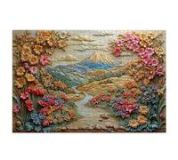Jigsaw Puzzles for Adults 5000 piece, Landscape Puzzles for Adults, Impossible Puzzle 5000 piece, Educational Wooden Puzzle, Challenging Jigsaws, Gift Box Packaging, Gifts for Women (Flower) B-19