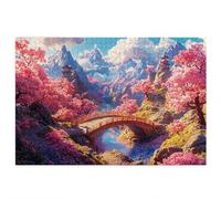 Jigsaw Puzzles for Adults 5000 piece, Landscape Puzzles for Adults, Impossible Puzzle 5000 piece, Educational Wooden Puzzle, Challenging Jigsaws, Gift Box Packaging, Gifts for Women (Mountain) B-27