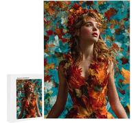 Jigsaw Puzzles for Adults 5000 Piece Landscape Woman, 5000 Piece Jigsaw Puzzles for Adults, Educational Game jigsaw puzzle 62 x 42 inches Suitable for Decompression and Decor Gifts PjY4751 8-J