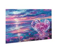 Jigsaw Puzzles for Adults 5000 Piece Love Jigsaw Puzzle - Colourful, Challenging Game & Brainteasing Adult Jigsaws, The Whole 3D Jigsaw Gifts for Women, Men Beautiful Decoration Rose K0F-157