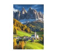 Jigsaw Puzzles for Adults 5000 Piece Nature Large Puzzle Mountain, Difficult Challenging Family Games for The Whole for Women, Wooden Jigsaws with Gift Box Packaging, Gifts for Women 105x156cm D-1201