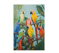 Jigsaw Puzzles for Adults 5000 Piece Parrot Large Puzzle Bird, Difficult Challenging Family Games for The Whole for Women, Wooden Jigsaws with Gift Box Packaging, Gifts for Women 105x156cm D-1518