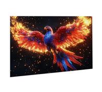 Jigsaw Puzzles for Adults 5000 Piece Red Jigsaw Puzzle - Colourful, Challenging Game & Brainteasing Adult Jigsaws, The Whole 3D Jigsaw Gifts for Women, Men Beautiful Decoration Animal K0F-411