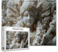 Jigsaw Puzzles for Adults 5000 Piece religion Difficult Impossible Puzzle Educational Games Improve Memory Stress Reliever with Poster Included Compact Box the any Occasion or Holiday H-2