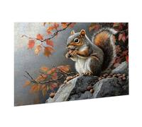 Jigsaw Puzzles for Adults 5000 Piece Squirrel Jigsaw Puzzle - Colourful, Challenging Game & Brainteasing Adult Jigsaws, The Whole 3D Jigsaw Gifts for Women, Men Beautiful Decoration Animal K0F-875
