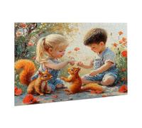 Jigsaw Puzzles for Adults 5000 Piece Squirrel Jigsaw Puzzle-Colourful, Challenging Game/Brainteasing Adult Jigsaws, The Whole 3D Jigsaw Gifts for Women, Men Beautiful Decoration-Child fr0-654