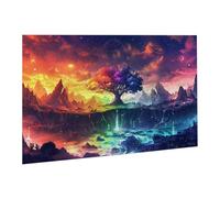 Jigsaw Puzzles for Adults 5000 Piece Tree Of Life Jigsaw Puzzle-Colourful, Challenging Game/Brainteasing Adult Jigsaws, The Whole 3D Jigsaw Gifts for Women, Men Beautiful Decoration-Scenery fr0-622