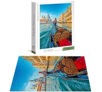 Jigsaw Puzzles for Adults 5000 Piece, Venice Jigsaw Puzzles for Adults, Water City Jigsaws 5000 Pieces with Box, Wooden Puzzle Challenging Game for the Whole for Women, Wooden Puzzle for Gifts H-7959