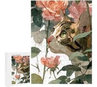 Jigsaw Puzzles for Adults 5000 Piece Woman Animal, 5000 Piece Jigsaw Puzzles for Adults, Educational Game jigsaw puzzle 62 x 42 inches Suitable for Decompression and Room Wall Decor Gifts PjY4787 4-K