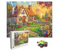 Jigsaw Puzzles for Adults 5000 Piece - Wooden Puzzles Sunset, Large Challenging Jigsaw 5000 Piece, IQ Puzzle for Adults for Family Games, Home Wall Decor, 61.6 X 41.5 Inch, Theme: Farmhouse 8p-681