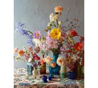 Jigsaw Puzzles For Adults 5000 Pieces Exotic Flower, Challenging jigsaw puzzles 5000 pieces 61x41inch, Educational Game, Fun Activity for Home, for puzzle Lovers