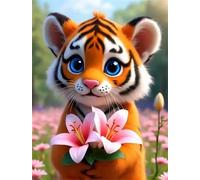 Jigsaw Puzzles For Adults 5000 Pieces Lily Animal, Challenging jigsaw puzzles 5000 pieces 61x41inch, Educational Game, Fun Activity for Home, for puzzle Lovers