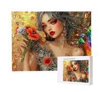 Jigsaw Puzzles for Adults 5000, Puzzle for Adults, Challenging Puzzle Educational Games, Puzzles Game for The Whole for Women, Gifts for Men, Home Decoration, Theme:（Beautiful Woman) z-580