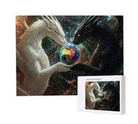 Jigsaw Puzzles for Adults 5000, Puzzle for Adults, Challenging Puzzle Educational Games, Puzzles Game for The Whole for Women, Gifts for Men, Home Decoration, Theme:（Earth Dragon) z-118