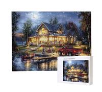Jigsaw Puzzles for Adults 5000, Puzzle for Adults, Challenging Puzzle Educational Games, Puzzles Game for The Whole for Women, Gifts for Men, Home Decoration, Theme:（Villa) z-50