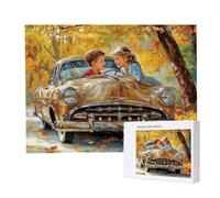 Jigsaw Puzzles for Adults 5000, Puzzle for Adults, Challenging Puzzle Educational Games, Puzzles Game for The Whole for Women, Gifts for Men, Home Decoration, Theme:（Car Couple) z-694