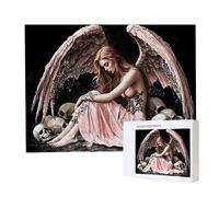 Jigsaw Puzzles for Adults 5000, Puzzle for Adults, Challenging Puzzle Educational Games, Puzzles Game for The Whole for Women, Gifts for Men, Home Decoration, Theme:（Skeleton Angel) z-496