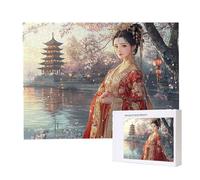 Jigsaw Puzzles for Adults 5000, Puzzle for Adults, Challenging Puzzle Educational Games, Puzzles Game for The Whole for Women, Gifts for Men, Home Decoration, Theme:（Scenic Beauty) z-210