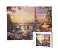 Jigsaw Puzzles for Adults 5000, Puzzle for Adults, Challenging Puzzle Educational Games, Puzzles Game for The Whole for Women, Gifts for Men, Home Decoration, Theme:（Eiffel Tower) z-24