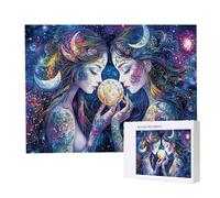 Jigsaw Puzzles for Adults 5000, Puzzle for Adults, Challenging Puzzle Educational Games, Puzzles Game for The Whole for Women, Gifts for Men, Home Decoration, Theme:（Moon Goddess) z-976