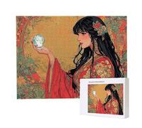 Jigsaw Puzzles for Adults 5000, Puzzle for Adults, Challenging Puzzle Educational Games, Puzzles Game for The Whole for Women, Gifts for Men, Home Decoration, Theme:（Woman) z-640