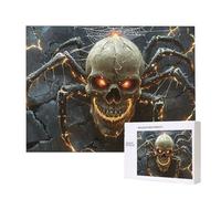 Jigsaw Puzzles for Adults 5000 Skull Spider, 5000 Piece Jigsaw Puzzles for Adults, Educational Game Jigsaw Puzzle 62.4x42in Suitable for Decompression and Wall Decor, Puzzle Gifts x-442