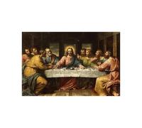 Jigsaw Puzzles for Adults 5000 The Last Supper, Man 5000 piece Jigsaw Puzzles for Adults, Challenging Puzzle 42x64 in, Wooden Puzzle Pieces Interlock Securely for Relieve Stress Room Decor LZPT-03294